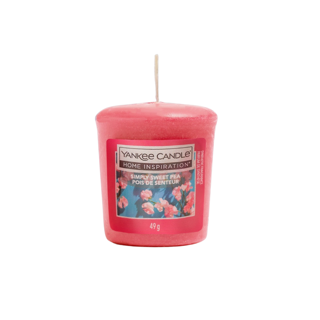 Yankee Candle Simply Sweet Pea Votive 49g Yankee Candle Simply Sweet Pea Votive 49g